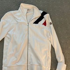 White full zip Monclear jacket